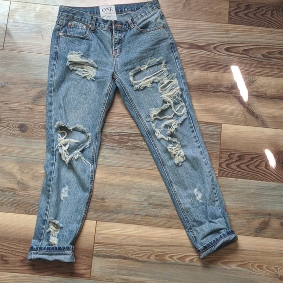 One Teaspoon 'Awesome Baggies' size 25 - Picture 3 of 6